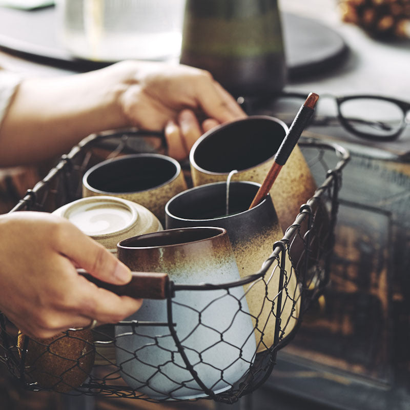 Tasse à café rétro