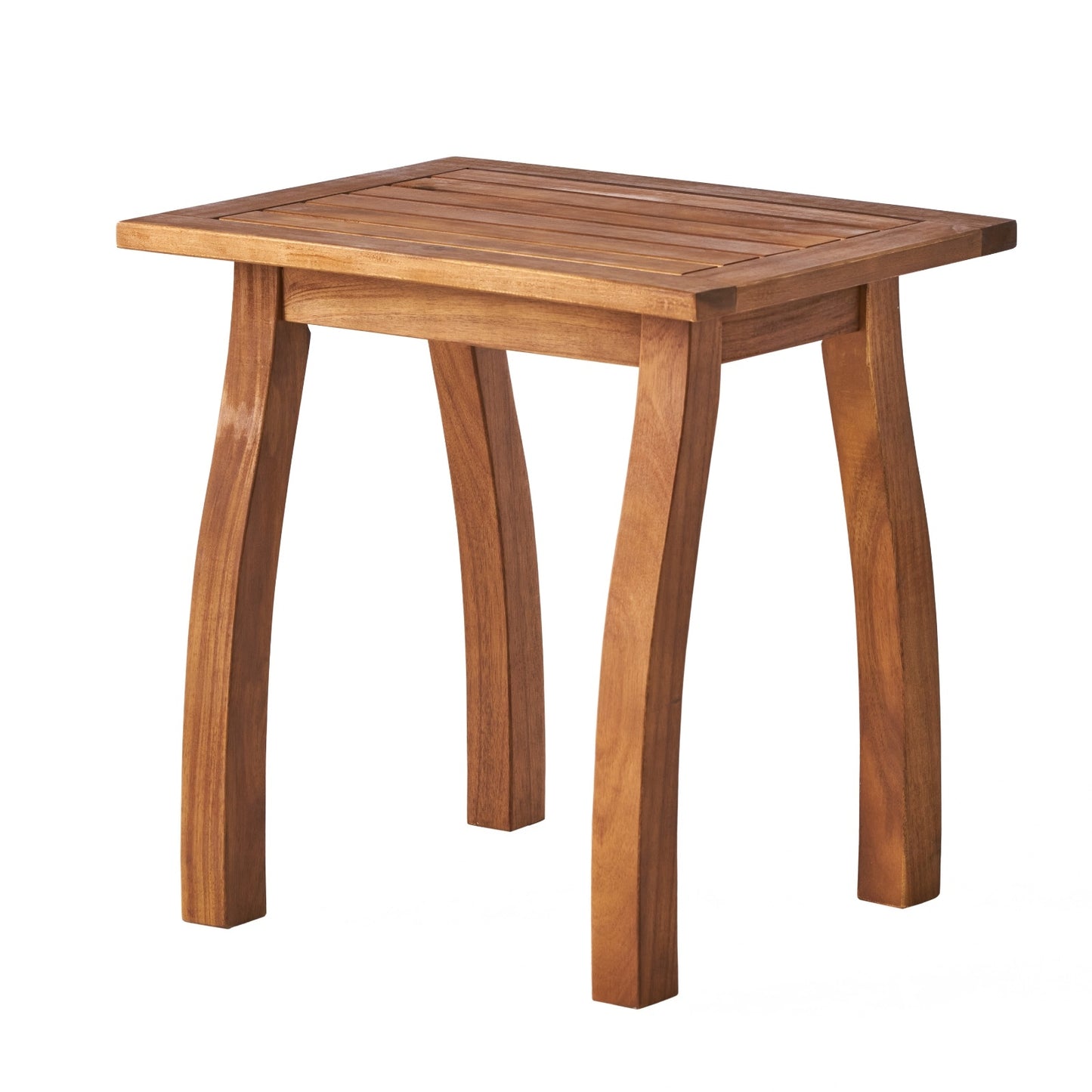 Table d'appoint en bois d'acacia