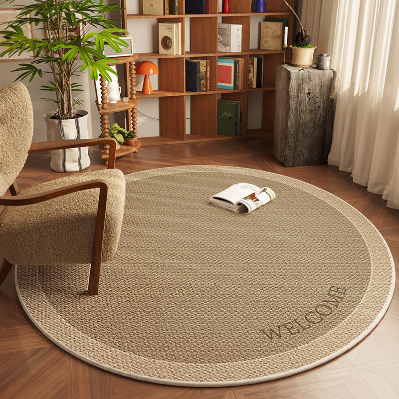 Tapis rond, absorbant, antidérapant