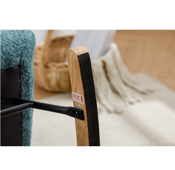 Chaises rembourrées en patchwork modernes
