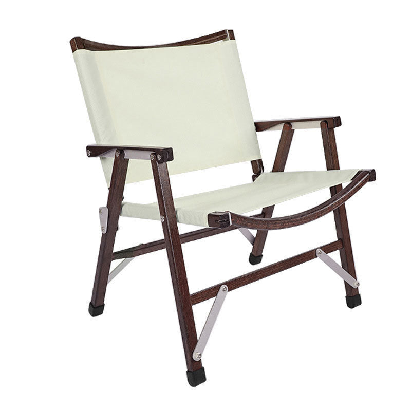 Chaise pliante d'extérieur en bois massif