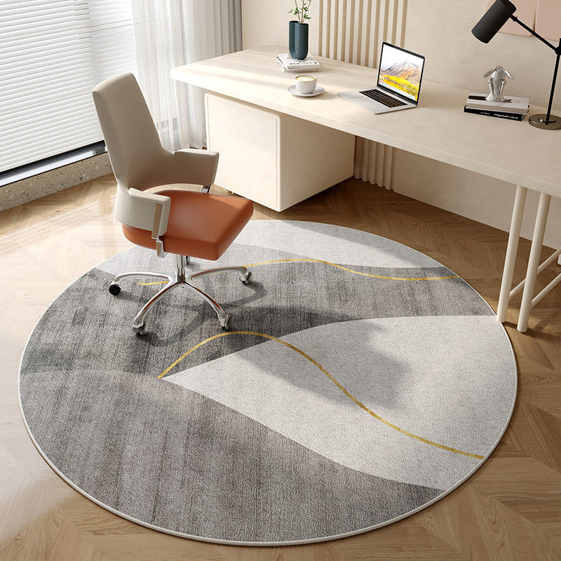 Tapis rond, absorbant, antidérapant