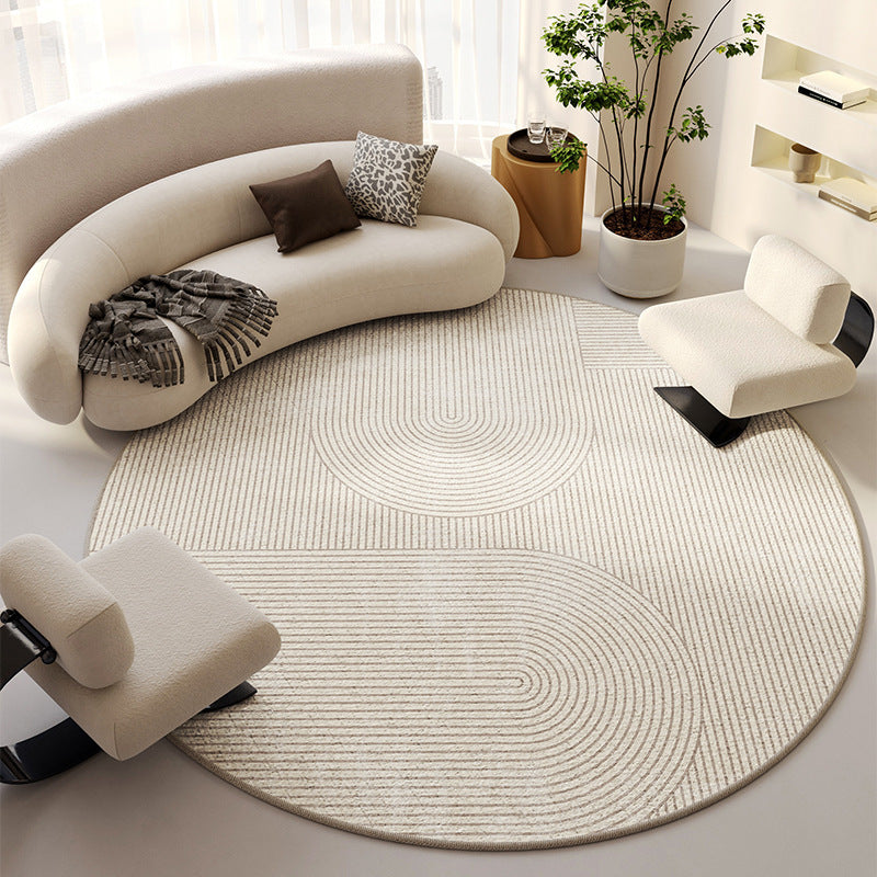Tapis rond, absorbant, antidérapant