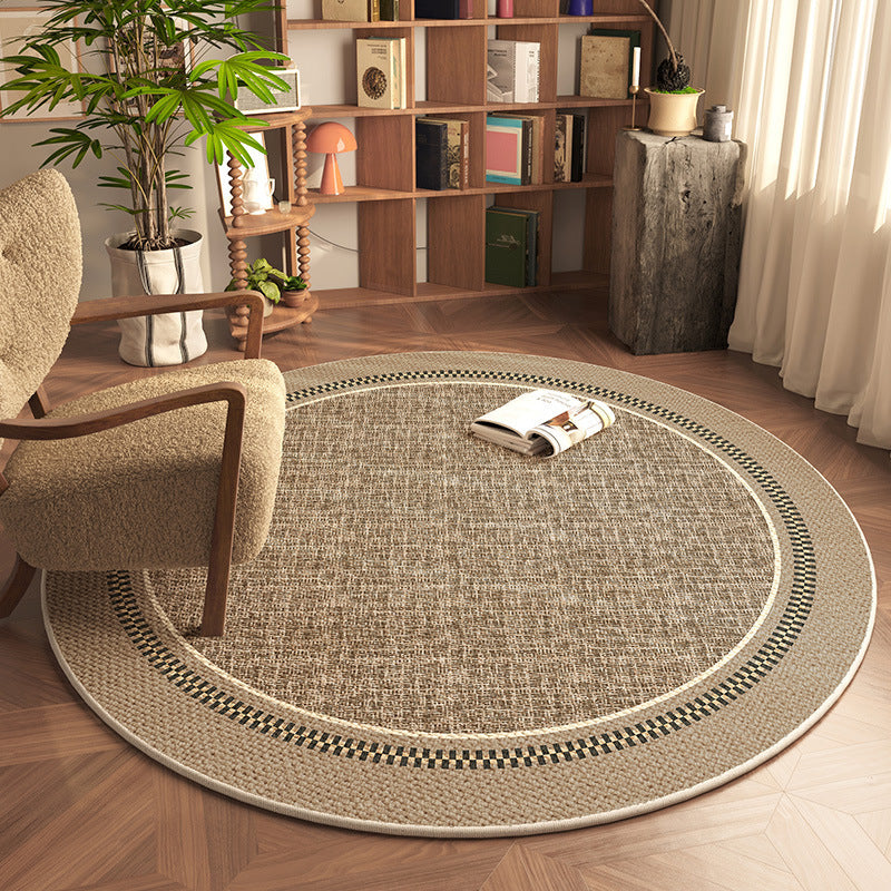 Tapis rond, absorbant, antidérapant