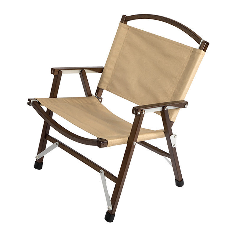 Chaise pliante d'extérieur en bois massif