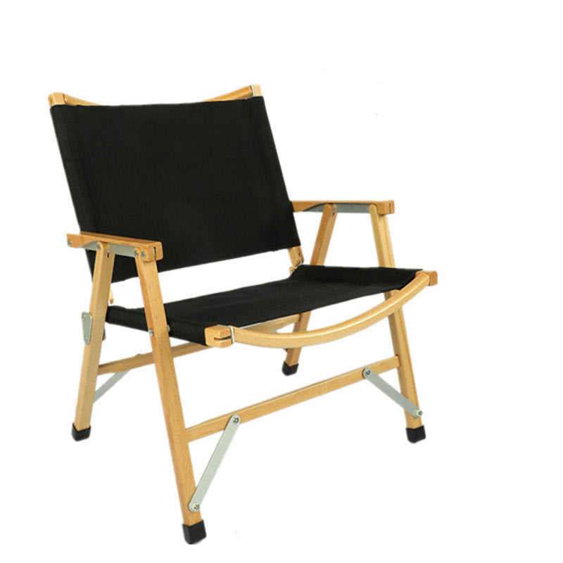 Chaise pliante d'extérieur en bois massif