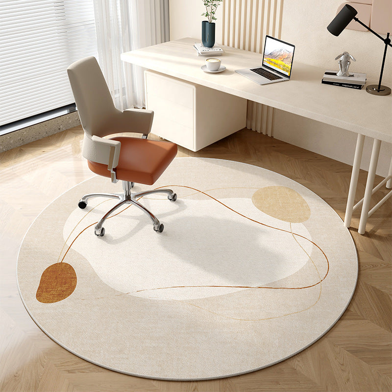 Tapis rond, absorbant, antidérapant