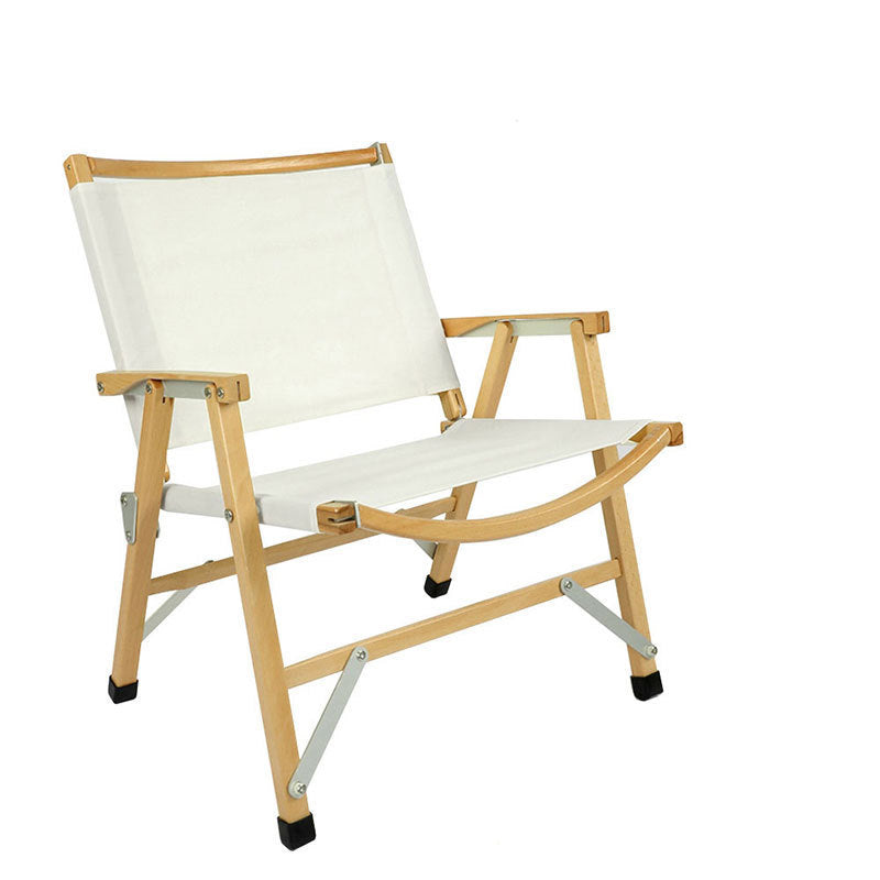 Chaise pliante d'extérieur en bois massif