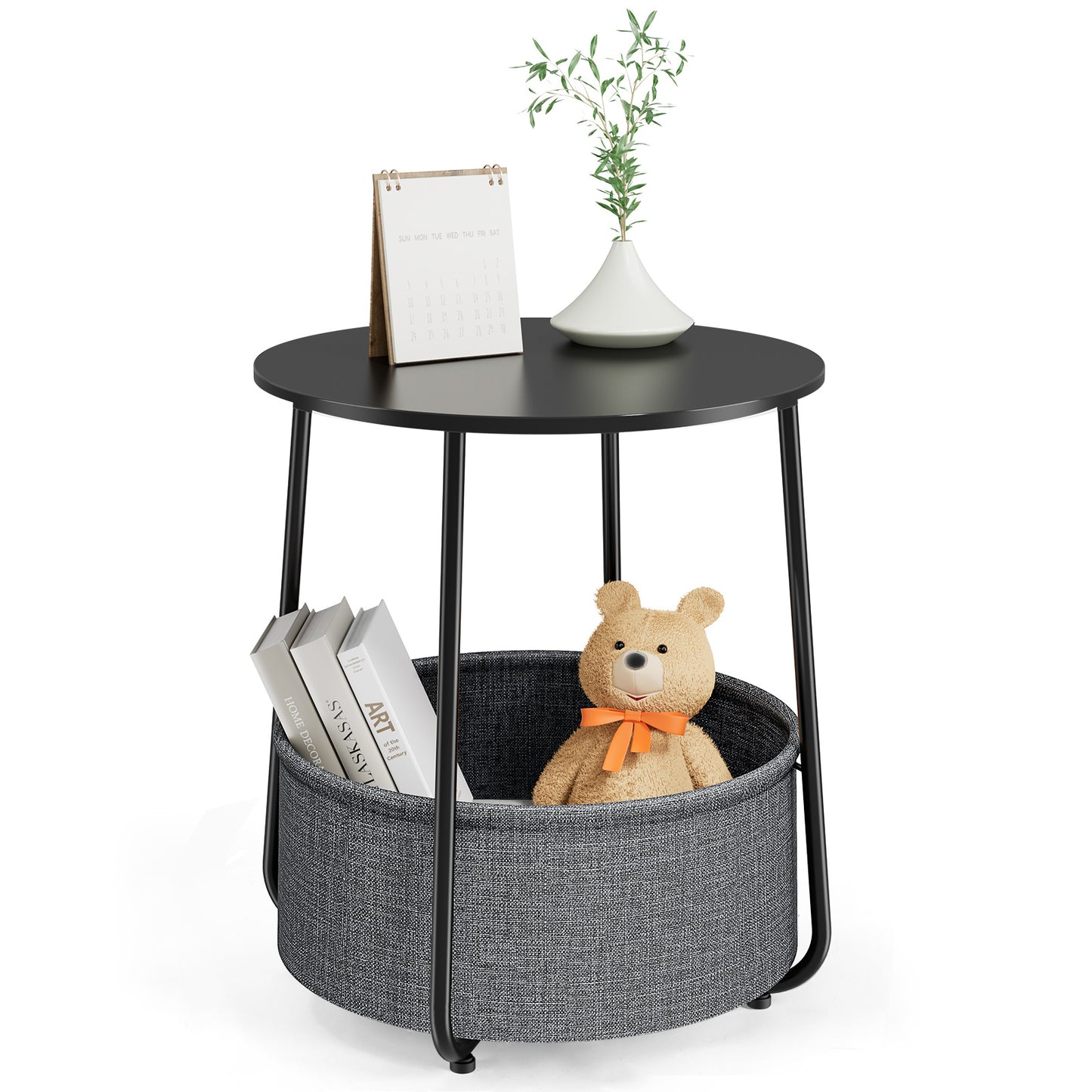 Table basse avec étagère