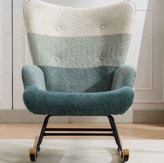 Chaises rembourrées en patchwork modernes