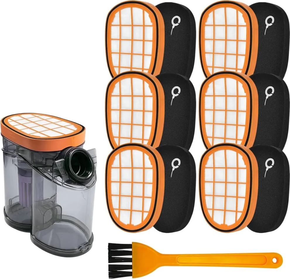 6 filtros para aspiradora sin cable Philips SpeedPro Max Aqua