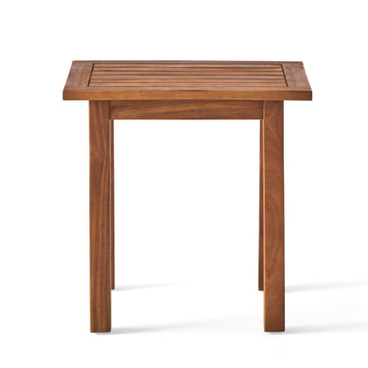 Table d'appoint en bois d'acacia