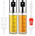 Pulverizador de aceite de 100 ml - Set de 2 pulverizadores de aceite - 100 ml de capacidad cada uno