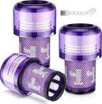3 filtros HEPA para Dyson V12 Detect Slim Absolute