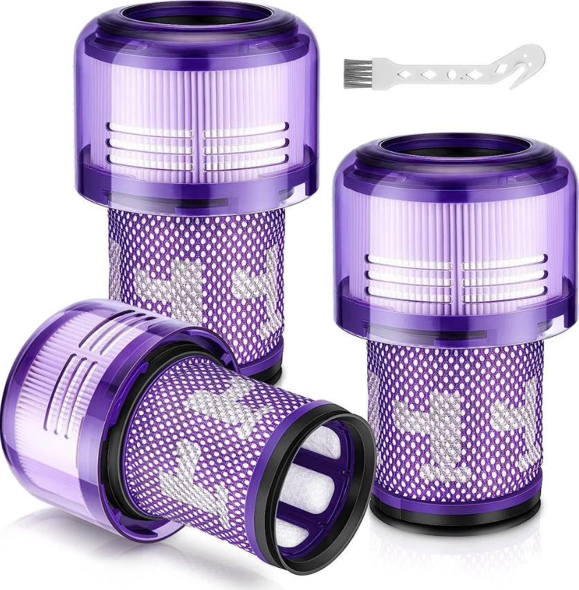 3 filtros HEPA para Dyson V12 Detect Slim Absolute