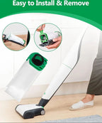12 bolsas de aspiradora compatibles con Vorwerk Kobold VB100 FP100 VB 100 FP 100