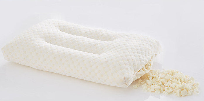 Oreiller thaïlandais en latex et mousse à mémoire de forme pour le cou