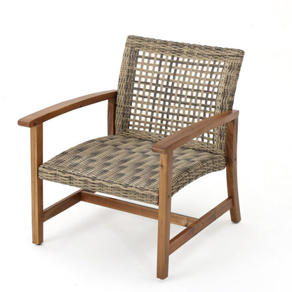 Chaise panier en bois Hampton