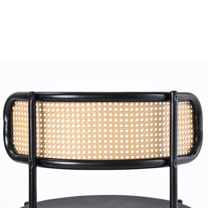 Chaises de salle à manger en velours