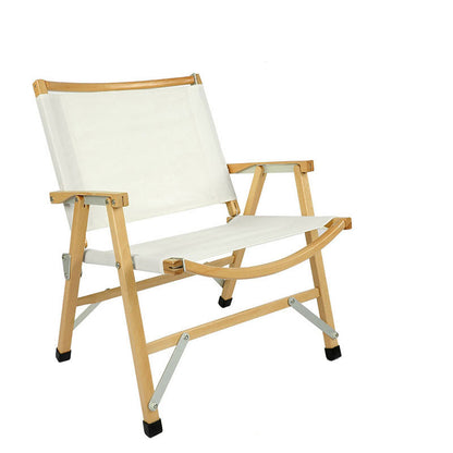 Chaise pliante d'extérieur en bois massif