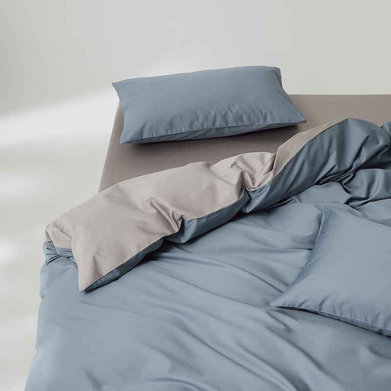 Ensemble de lit quatre pièces Style simple